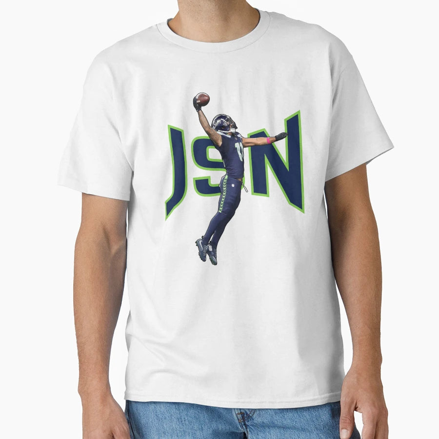 Jaxon Smith Njigba Dunk T-Shirt - Custom Art Print Unisex - T-Shirt, Sweatshirt, Hoodie