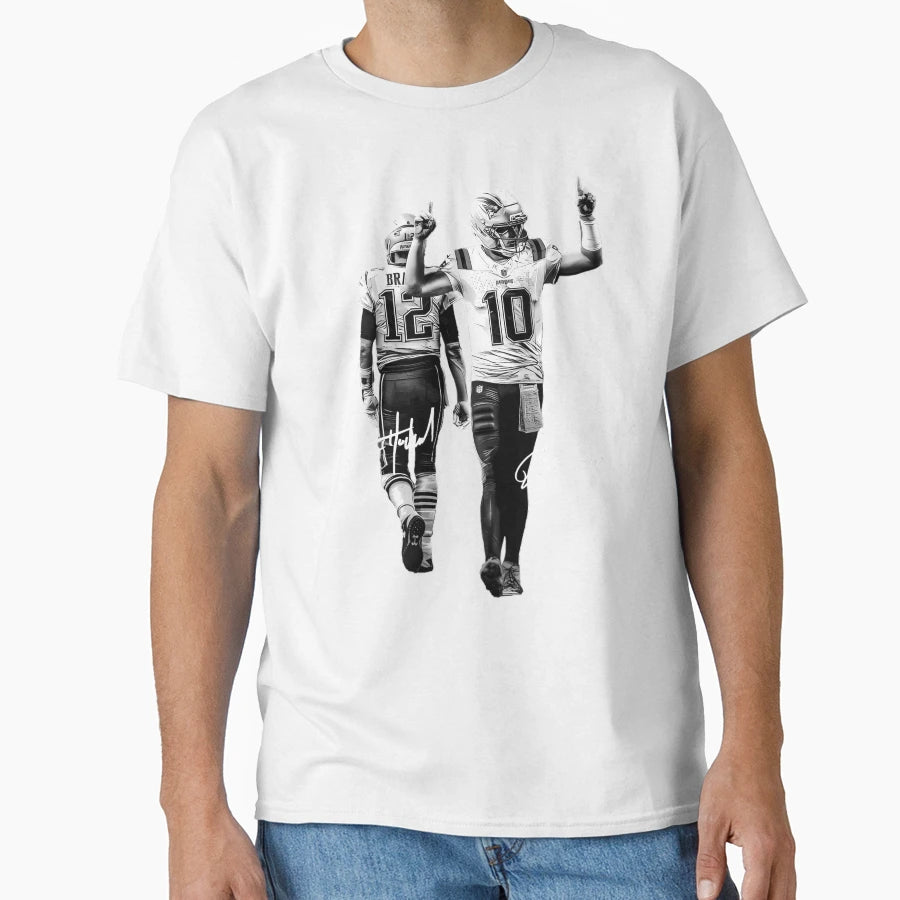 Drake Maye Signature T-Shirt - Fun Novelty Design for Adults - T-Shirt, Sweatshirt, Hoodie