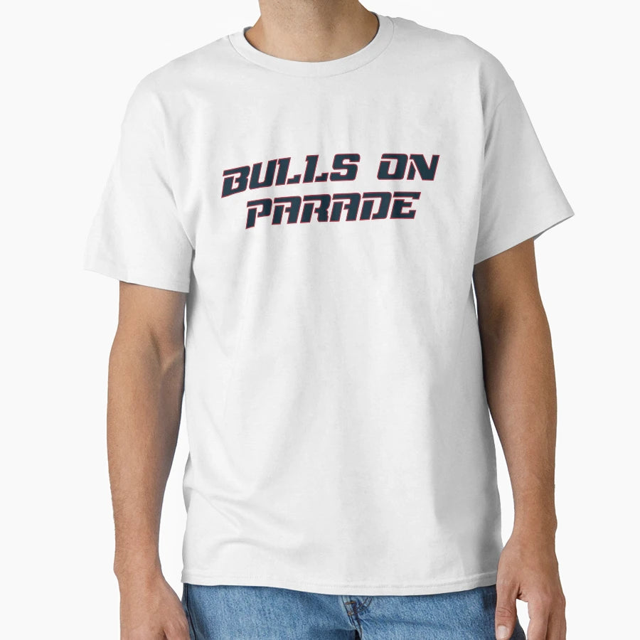 Bulls Parade Houston Texans American T-Shirt - Graphic Print for Adults - T-Shirt, Sweatshirt, Hoodie