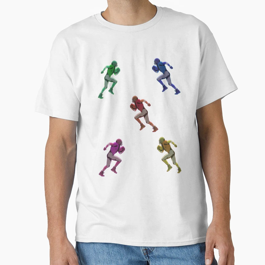 Football Players T-Shirt - Trendy Graphic for Adults - T-Shirt, Sweatshirt, Hoodie