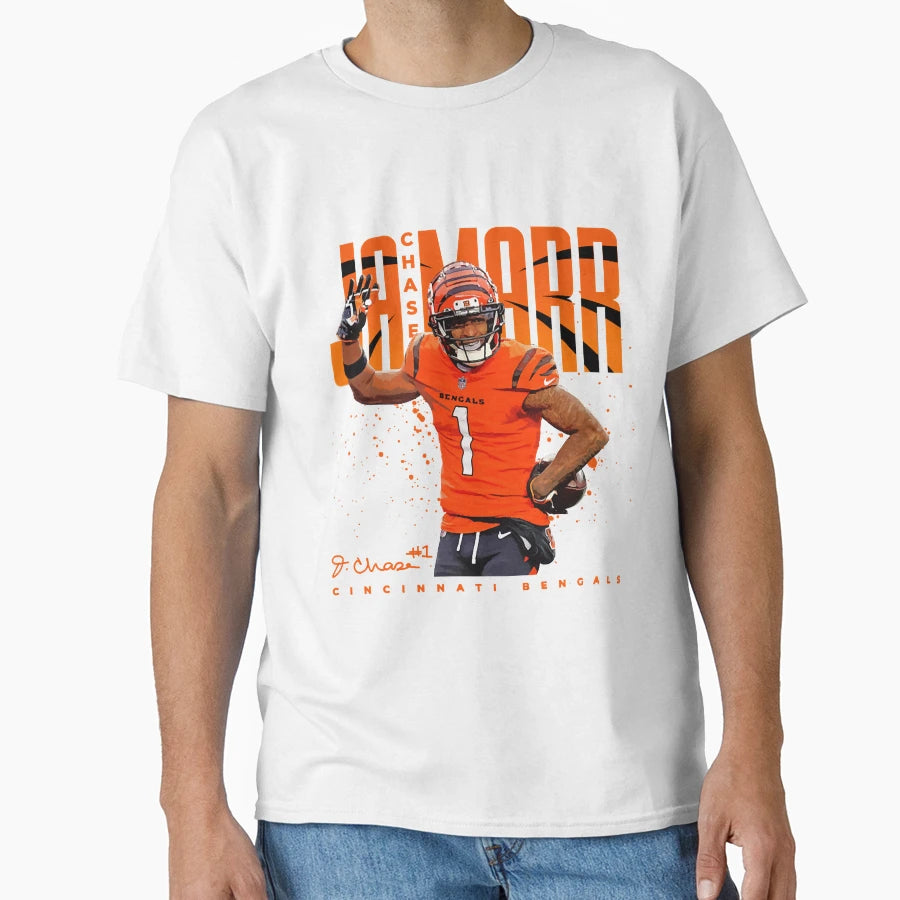 Jamarr Chase T-Shirt - Casual Everyday Wear Unisex - T-Shirt, Sweatshirt, Hoodie