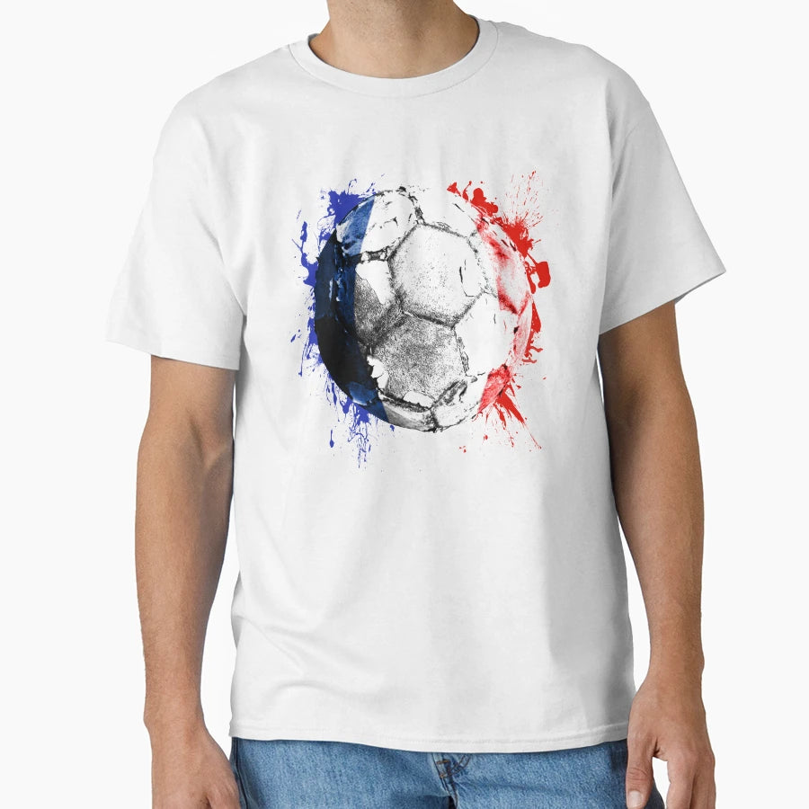 Football France T-Shirt - Trendy Graphic Unisex - T-Shirt, Sweatshirt, Hoodie