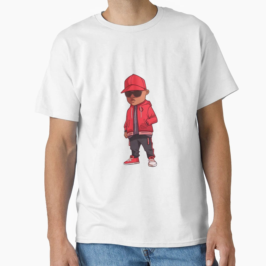 Ll J Rap Cartoon T-Shirt - Custom Art Print Men Women - T-Shirt, Sweatshirt, Hoodie
