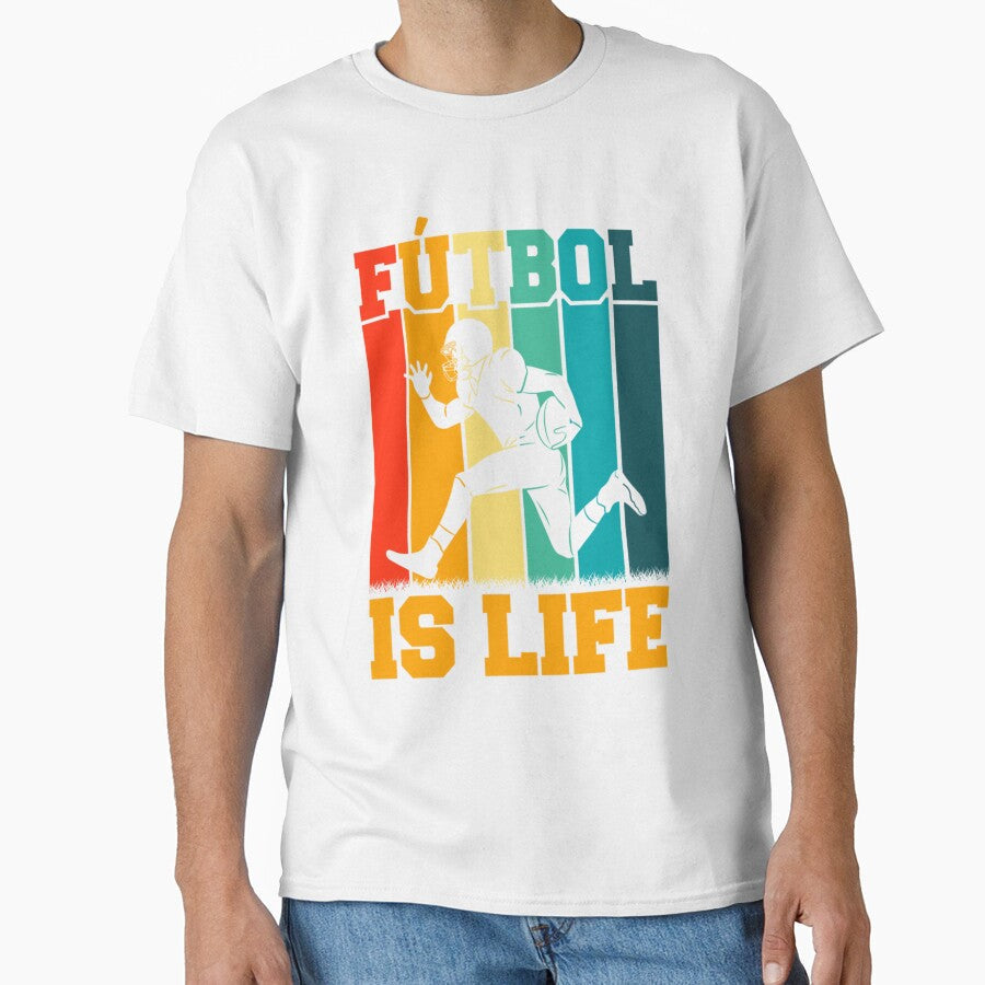 Futbol is Life by rosabelarjasmin - Adult & Kids T-Shirts, Sweatshirts & Hoodies apparel design preview 1
