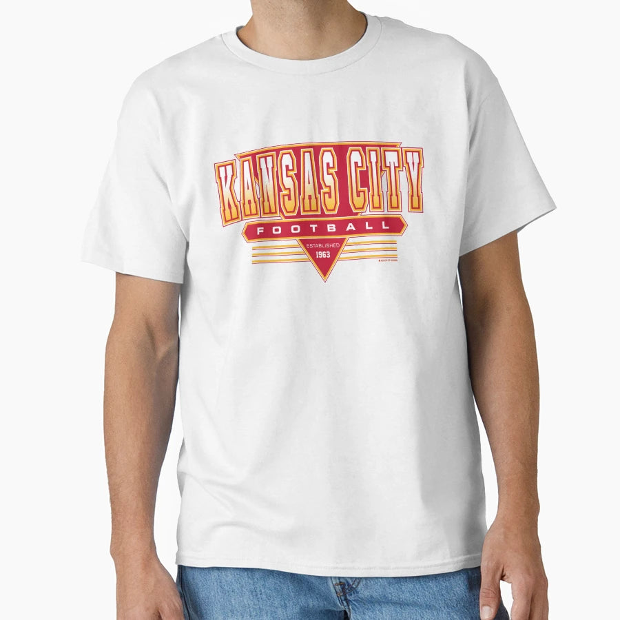 Kansas City Football Chiefs Inspired T-Shirt - Casual Everyday Wear Unisex - T-Shirt, Sweatshirt, Hoodie