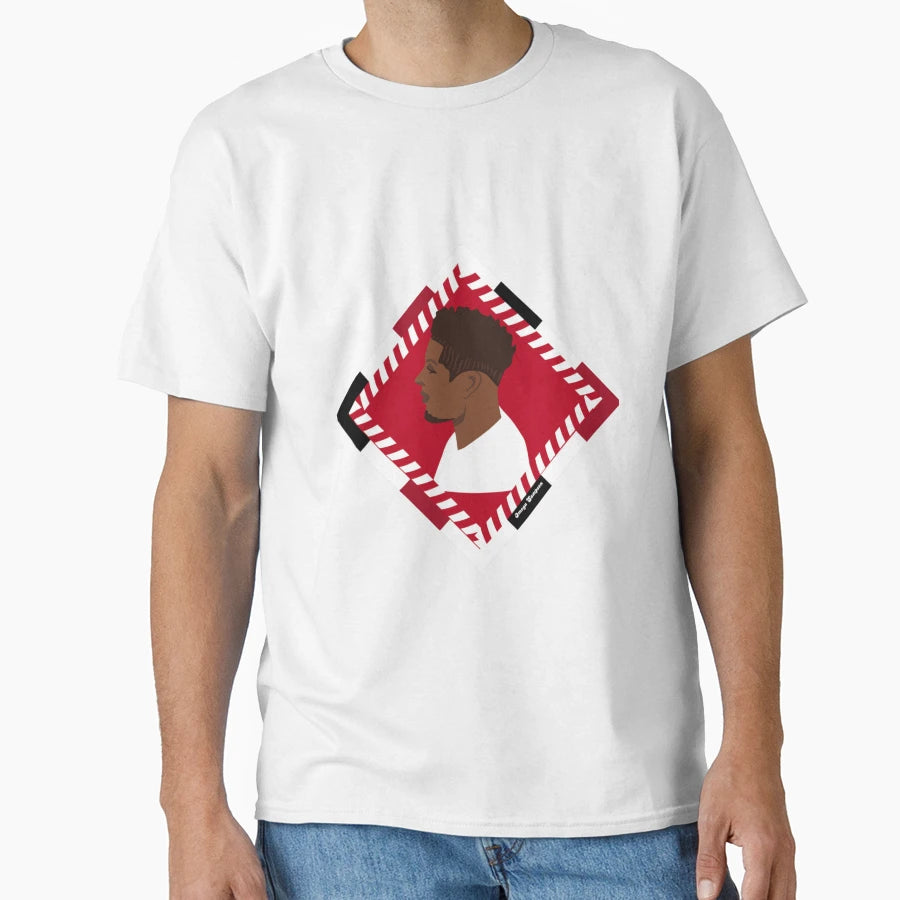 Brotha Red And White T-Shirt - Graphic Print Unisex - T-Shirt, Sweatshirt, Hoodie