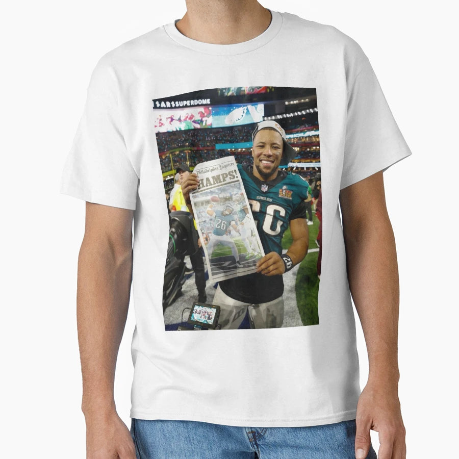Champ Saquon T-Shirt - Graphic Print Unisex - T-Shirt, Sweatshirt, Hoodie