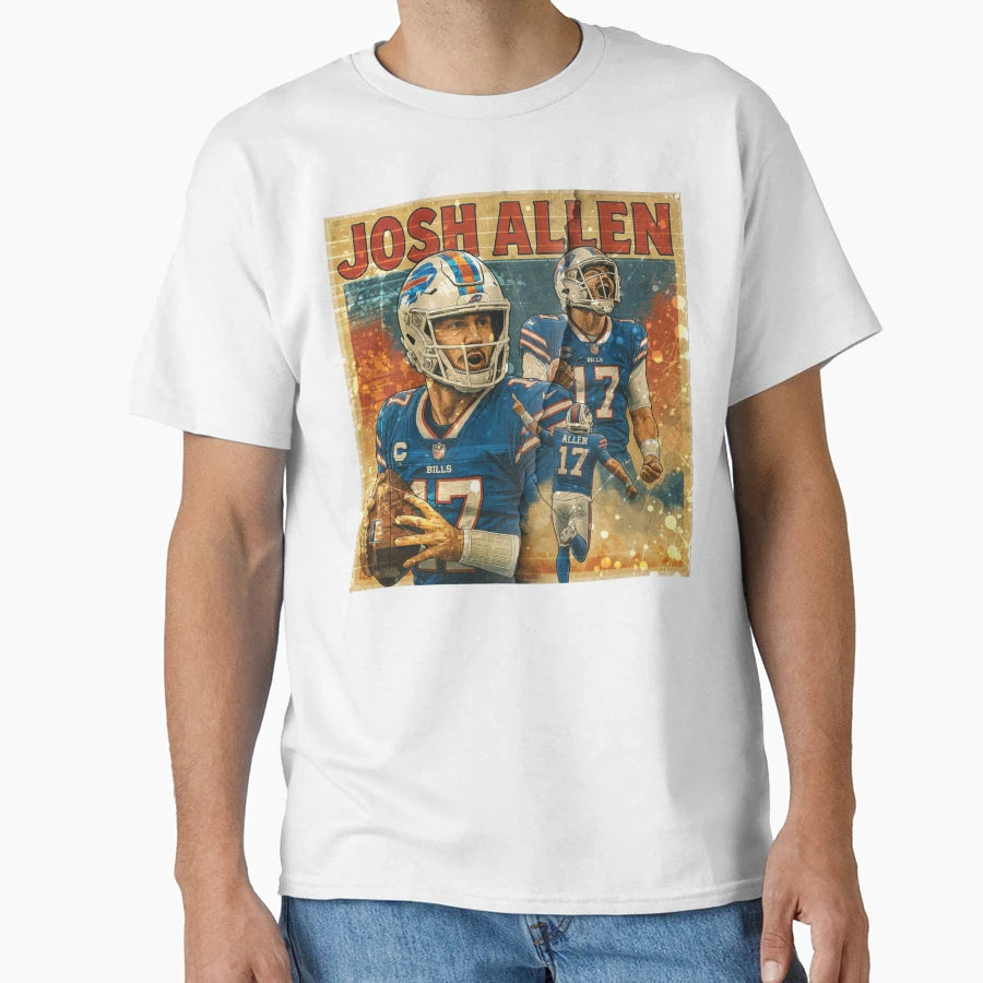 JA Buffalo Bills Football Tribute Gift T-Shirt - Novelty Apparel for Adults - T-Shirt, Sweatshirt, Hoodie