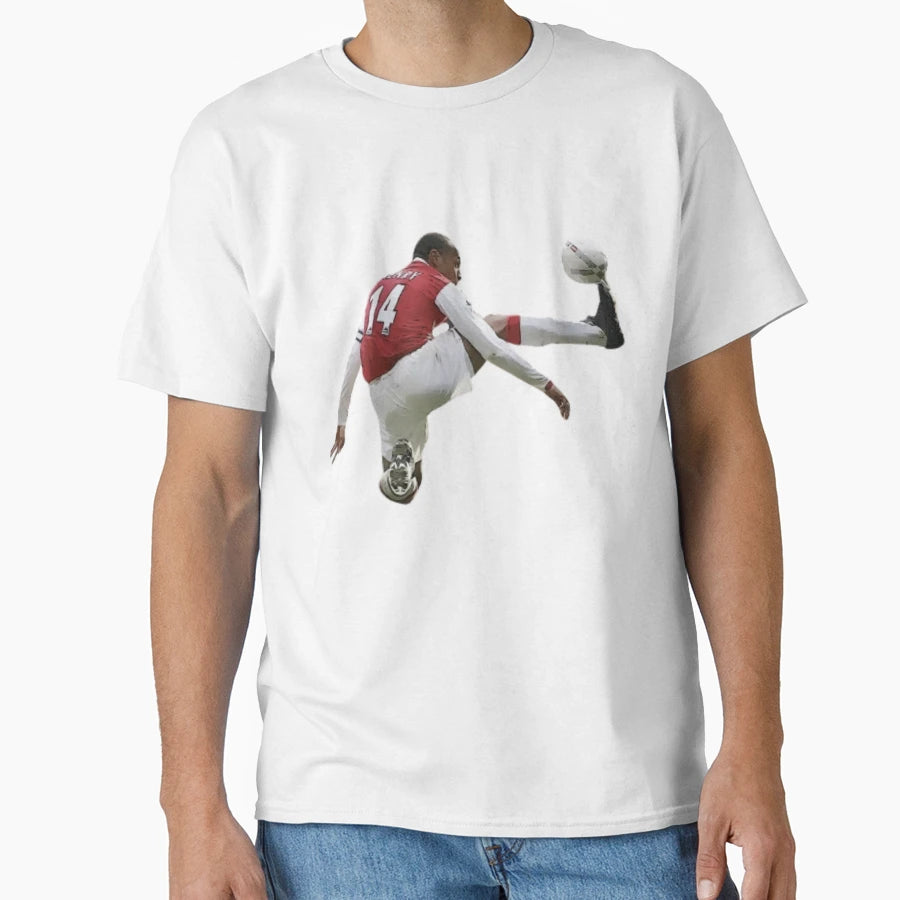 Thierry Henry Magic Touch Gunners T-Shirt - Aesthetic Graphic Unisex - T-Shirt, Sweatshirt, Hoodie