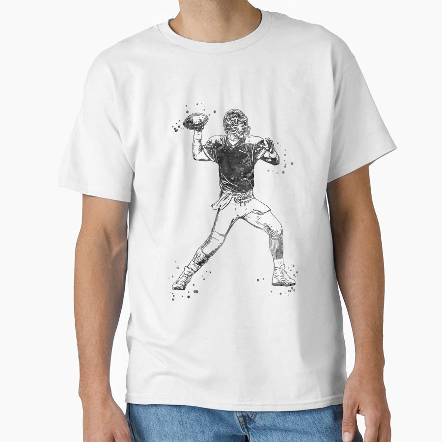 American Football Player T-Shirt - Casual Everyday Wear for Adults - T-Shirt, Sweatshirt, Hoodie
