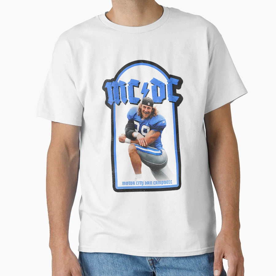 Detroit Lions Mcdc Dan Campbell T-Shirt - Trendy Graphic Unisex - T-Shirt, Sweatshirt, Hoodie