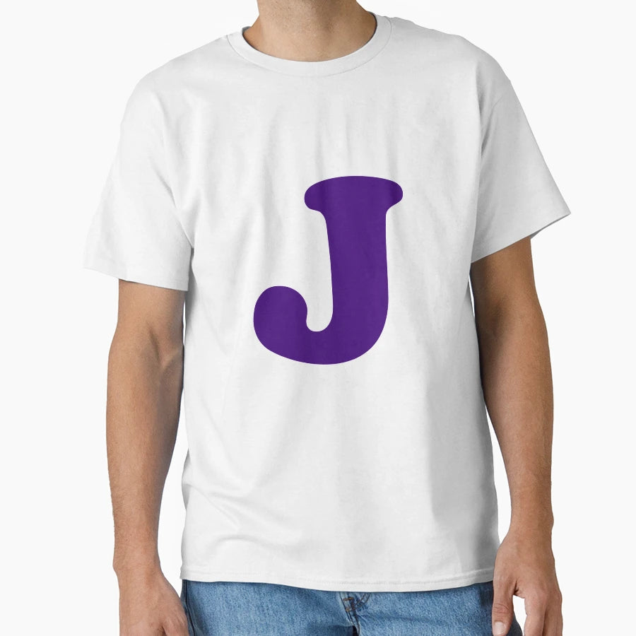 Letter J Initial J T-Shirt - Unique Graphic Men Women - T-Shirt, Sweatshirt, Hoodie