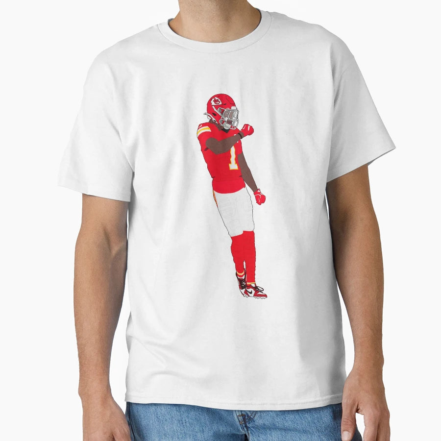 Xavier Worthy Touchdown T-Shirt - Unique Graphic Men Women - T-Shirt, Sweatshirt, Hoodie
