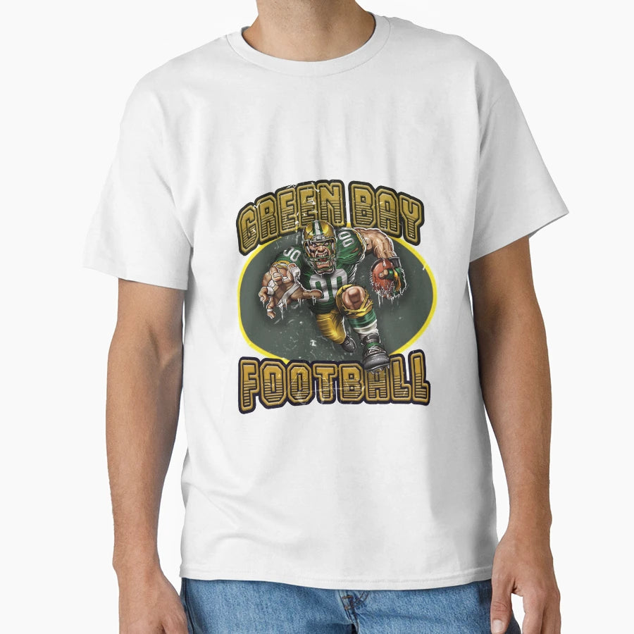 Green Bay Football T-Shirt - Casual Everyday Wear for Adults - T-Shirt, Sweatshirt, Hoodie