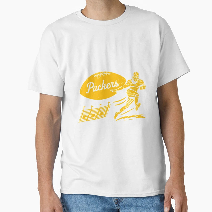 Football Packers Green Bay Mot T-Shirt - Novelty Apparel for Adults - T-Shirt, Sweatshirt, Hoodie