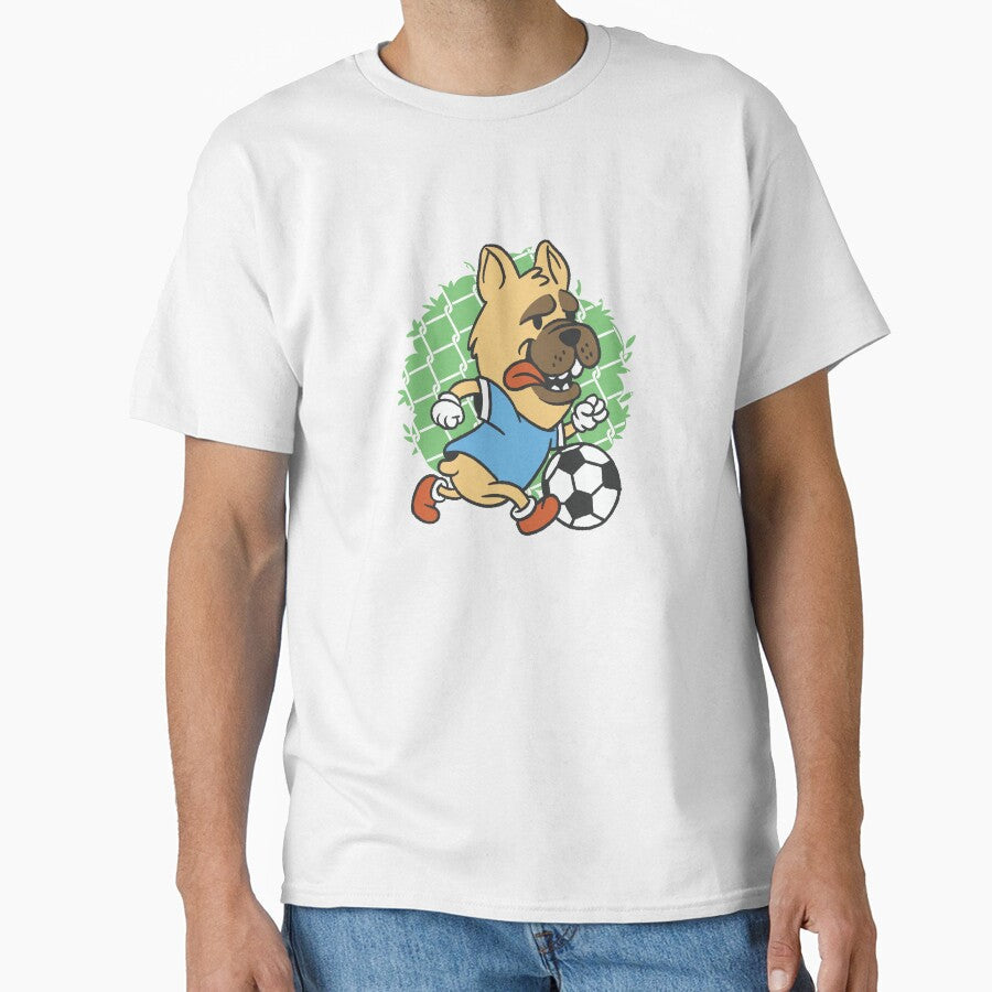 Soccer dog by DerSenat - Adult & Kids T-Shirts, Sweatshirts & Hoodies apparel design preview 1