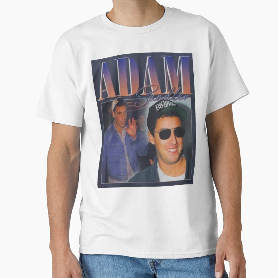Adam Sandler T-Shirt - Custom Art Print Unisex - T-Shirt, Sweatshirt, Hoodie