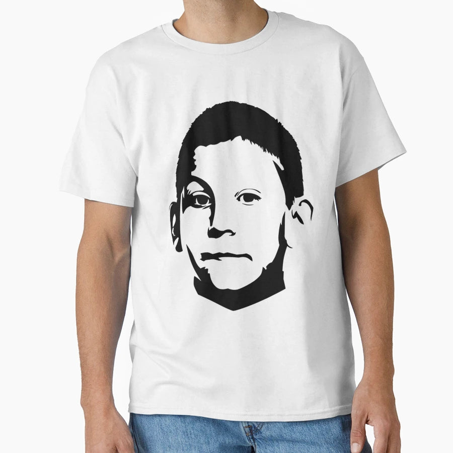 Dewey Malcolm Au Milieu Classique T-Shirt - Minimalist Print for Adults - T-Shirt, Sweatshirt, Hoodie