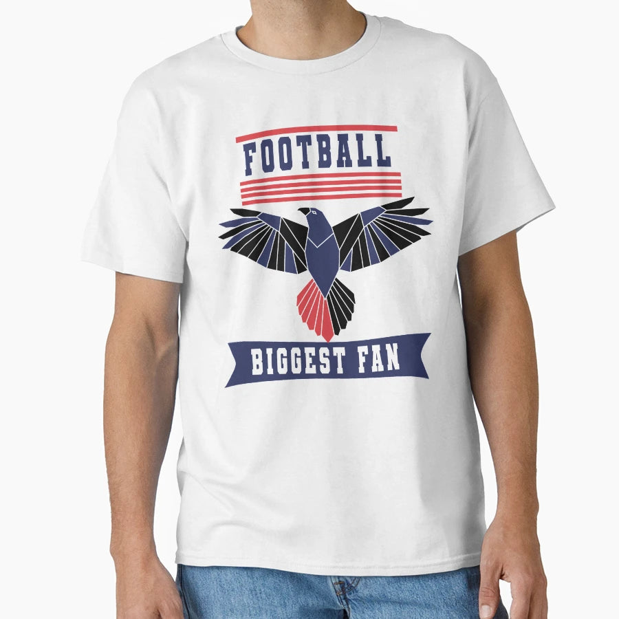 American Football Biggest Fan T-Shirt - Novelty Apparel Men Women - T-Shirt, Sweatshirt, Hoodie