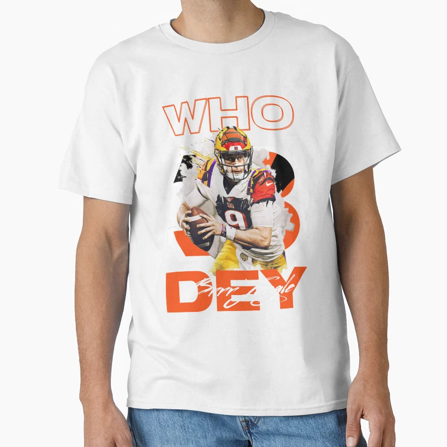 Who Dey Smokin JB Joe Shiesty Jackpot T-Shirt - Custom Art Print Men Women - T-Shirt, Sweatshirt, Hoodie