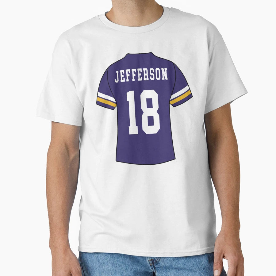 Jersey Sticke T-Shirt - Trendy Graphic for Adults - T-Shirt, Sweatshirt, Hoodie