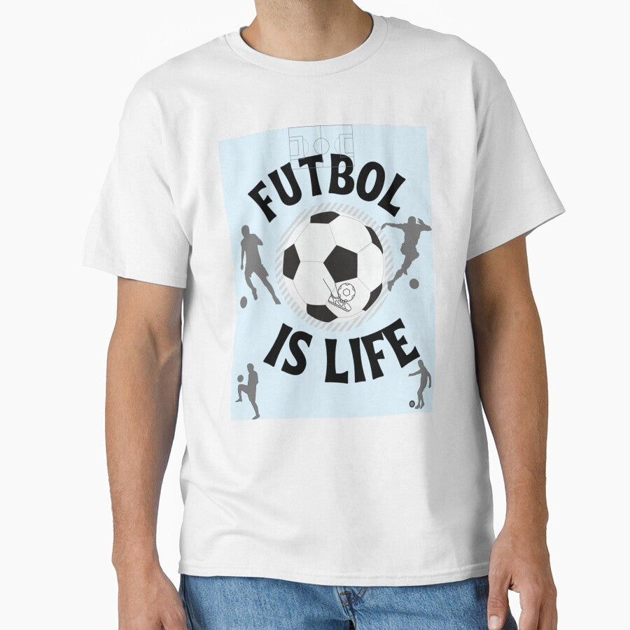 Football is life by CalvinBell134 - Adult & Kids T-Shirts, Sweatshirts & Hoodies apparel design preview 1
