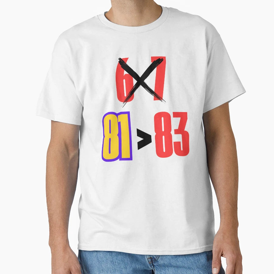 81 83 Is New 6 7 Bam Adebayo Kobe T-Shirt - Fun Novelty Design Unisex - T-Shirt, Sweatshirt, Hoodie