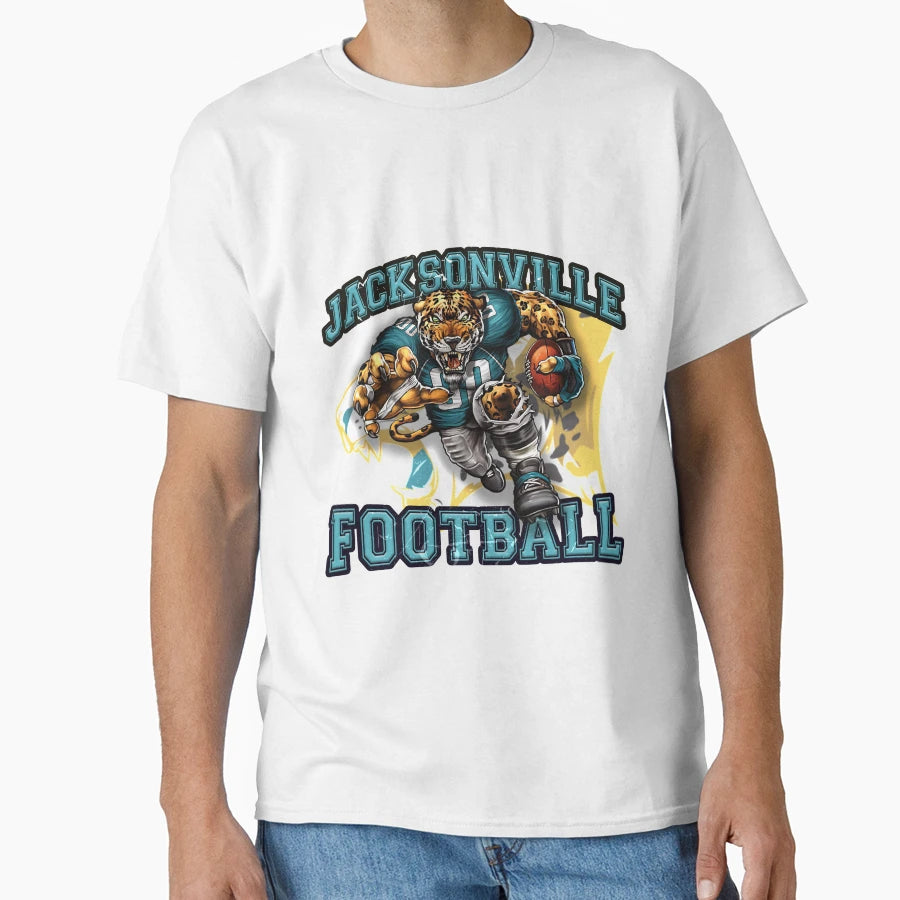 Jacksonville Football T-Shirt - Graphic Print for Adults - T-Shirt, Sweatshirt, Hoodie