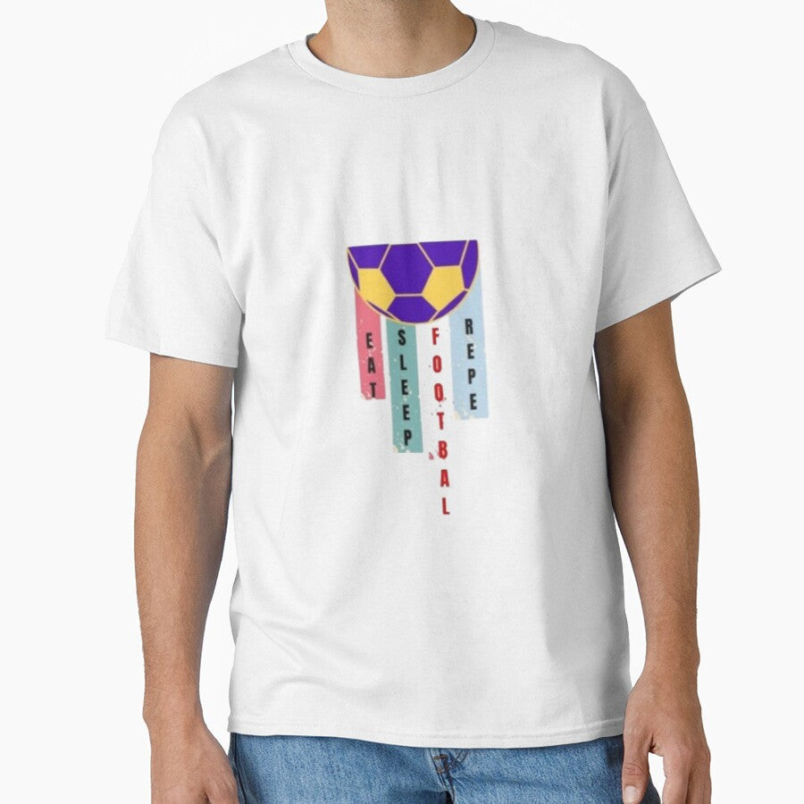 Daily Routine of the Football Enthusiast by Azzikifah - Adult & Kids T-Shirts, Sweatshirts & Hoodies apparel design preview 1