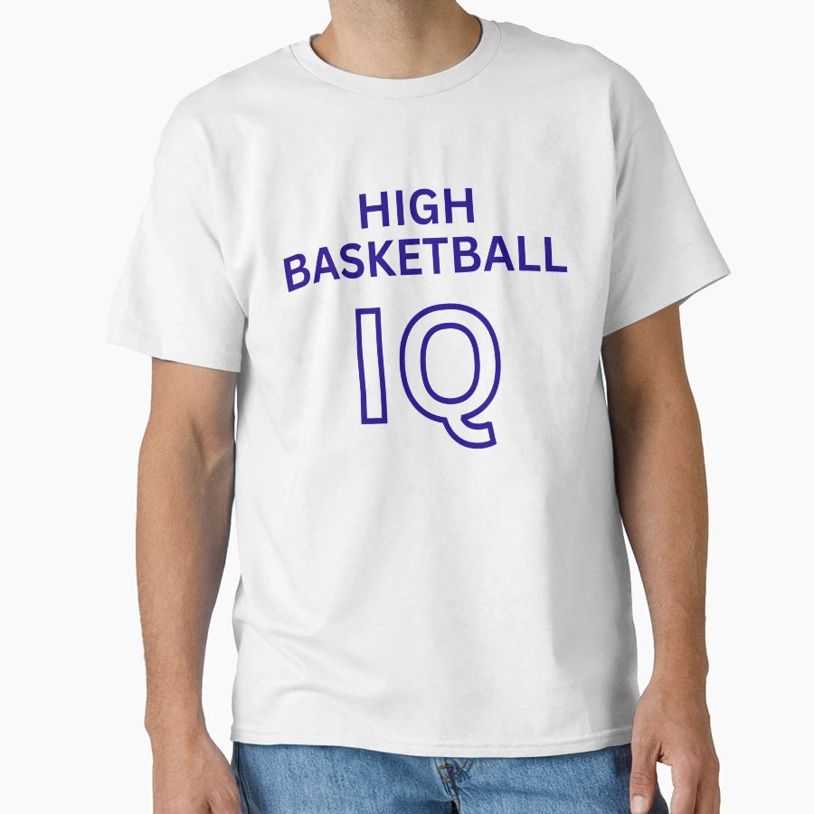 Basketball Iq T-Shirt - Trendy Graphic Unisex - T-Shirt, Sweatshirt, Hoodie