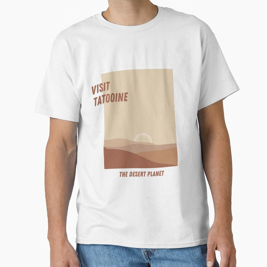 Visit Tatooine The desert planet by EngkyEngky - Adult & Kids T-Shirts, Sweatshirts & Hoodies apparel design preview 1