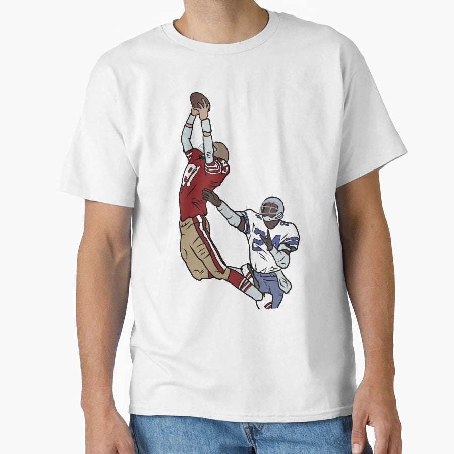 Dwight Clark Catch T-Shirt - Casual Everyday Wear Men Women - T-Shirt, Sweatshirt, Hoodie