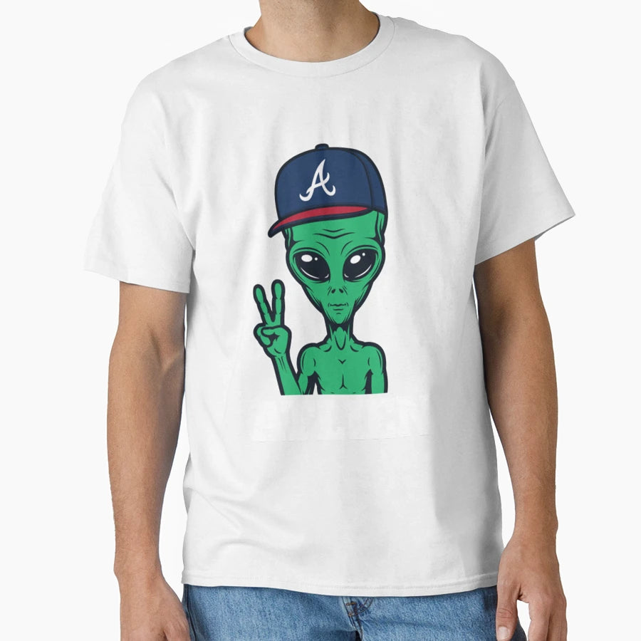 Atlanta Green Atlien T-Shirt - Trendy Graphic Unisex - T-Shirt, Sweatshirt, Hoodie