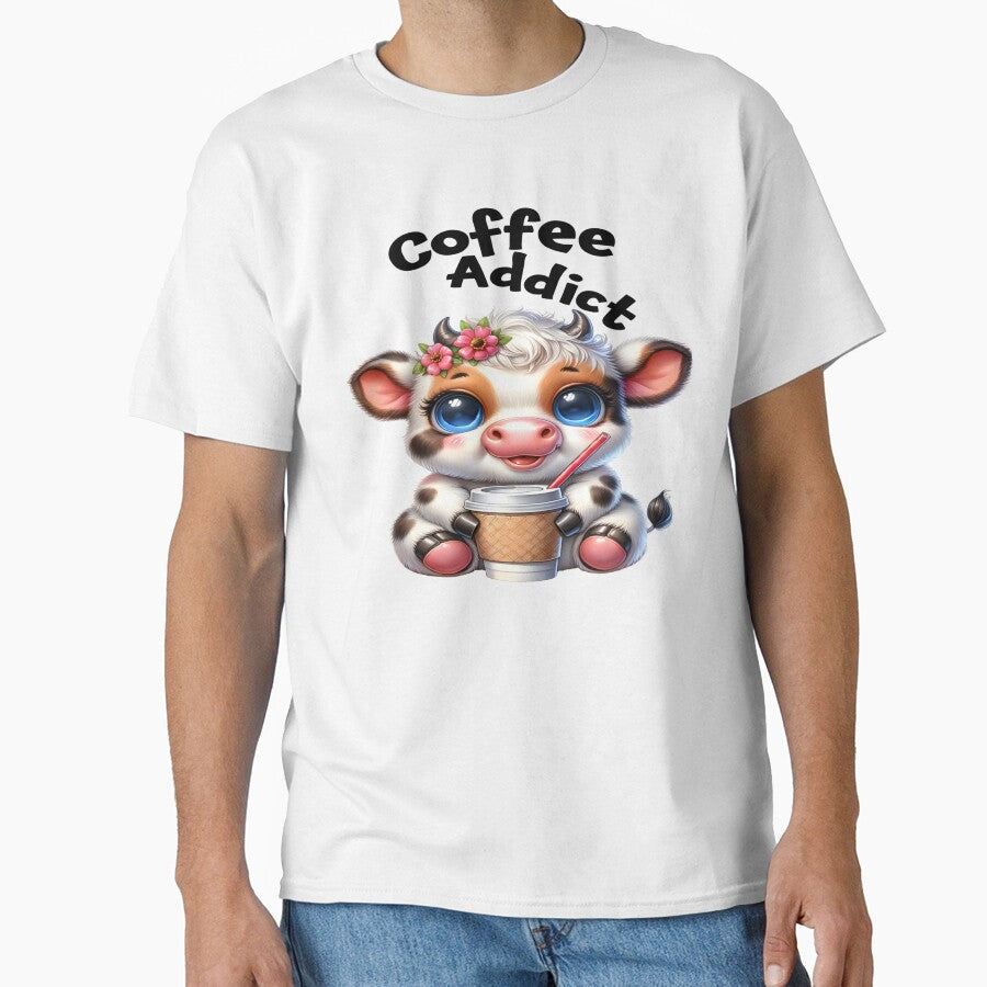 Coffee Addict by I-Am-Paws - Adult & Kids T-Shirts, Sweatshirts & Hoodies apparel design preview 1