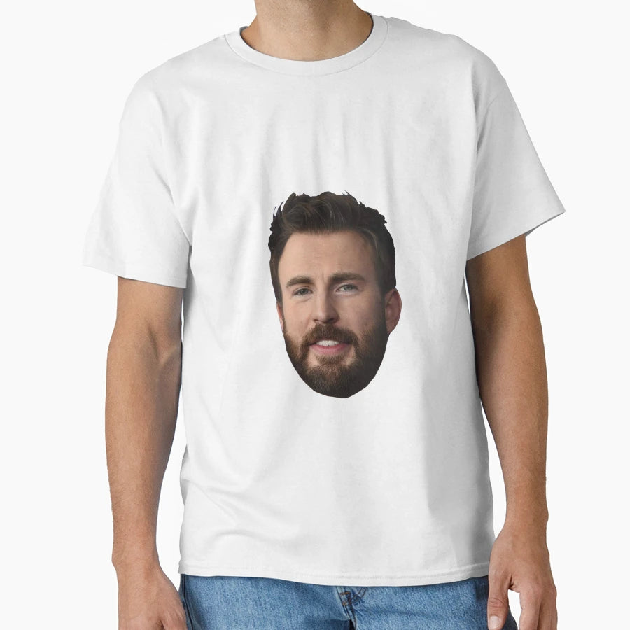 Chris Evans T-Shirt - Custom Art Print Men Women - T-Shirt, Sweatshirt, Hoodie