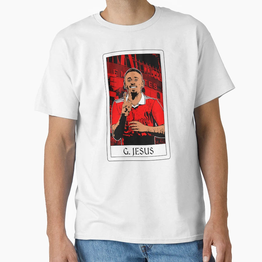 Gabriel Jesus T-Shirt - Unique Graphic Men Women - T-Shirt, Sweatshirt, Hoodie