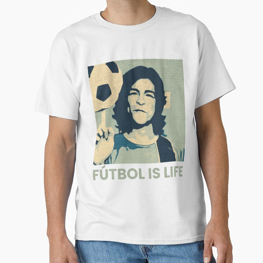 FUTBOL IS LIFE31 by Lovelyruthiez - Adult & Kids T-Shirts, Sweatshirts & Hoodies apparel design preview 1