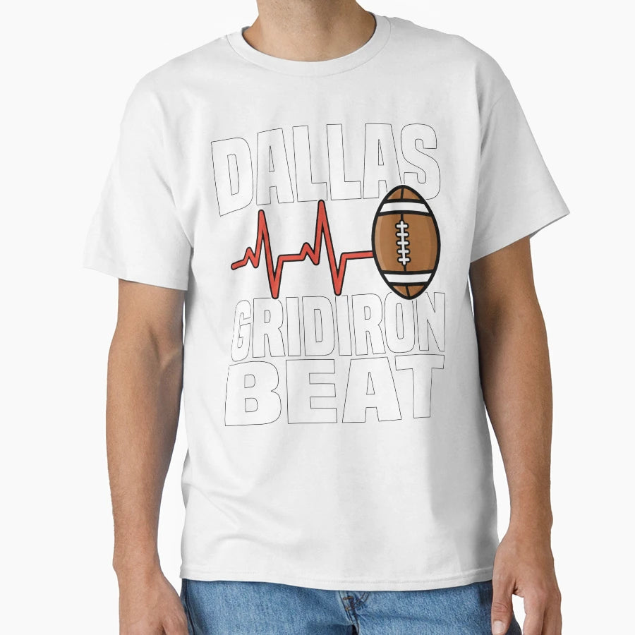 Dallas Gridiron Beat Texas Football T-Shirt - Fun Novelty Design Men Women - T-Shirt, Sweatshirt, Hoodie