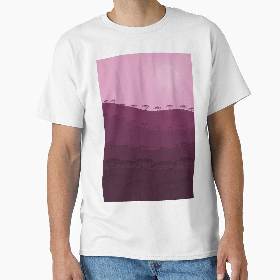 Desert landscape 1 by DejanVuk - Adult & Kids T-Shirts, Sweatshirts & Hoodies apparel design preview 1