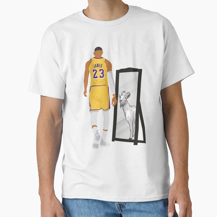 Lebron James Legoat T-Shirt - Casual Everyday Wear Unisex - T-Shirt, Sweatshirt, Hoodie