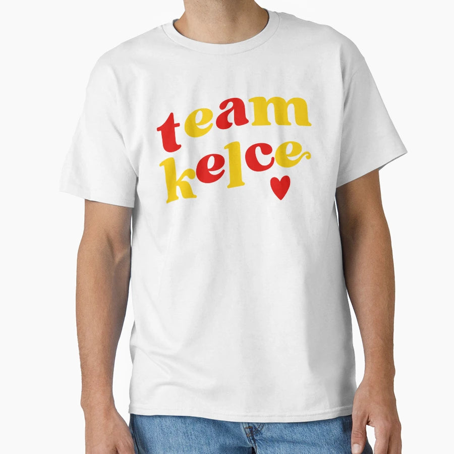 Team Kelce TK Tk 87 Chiefs T-Shirt - Aesthetic Graphic Unisex - T-Shirt, Sweatshirt, Hoodie