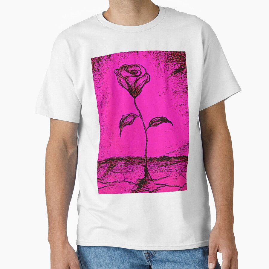 Rose at the desert by Aquarelastudio - Adult & Kids T-Shirts, Sweatshirts & Hoodies apparel design preview 1