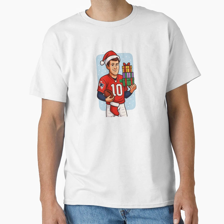 Drake Maye New England T-Shirt - Fun Novelty Design for Adults - T-Shirt, Sweatshirt, Hoodie