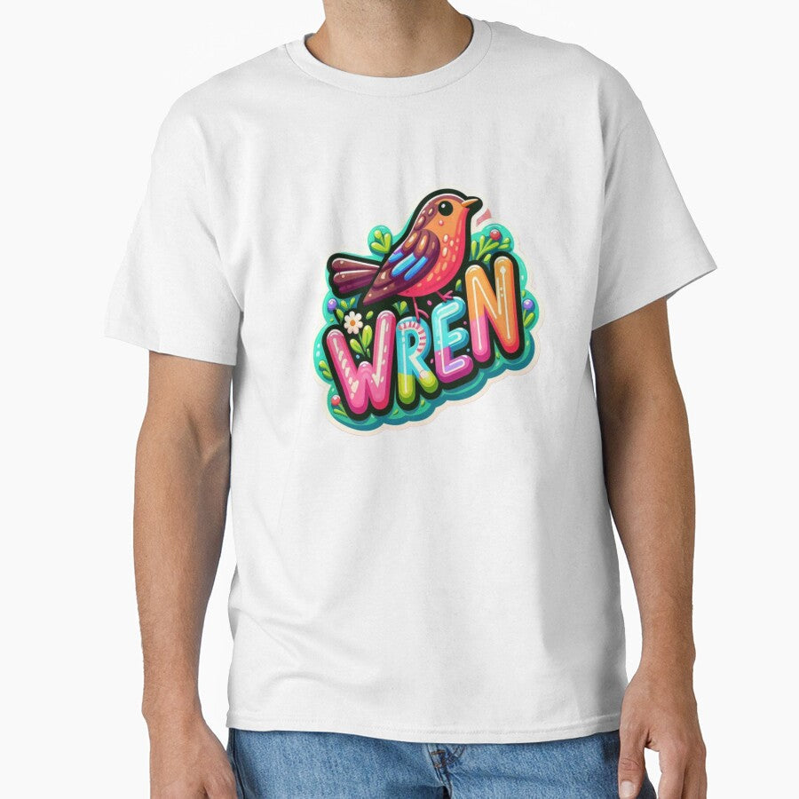 Wren by Lellenatavarez - Adult & Kids T-Shirts, Sweatshirts & Hoodies apparel design preview 1