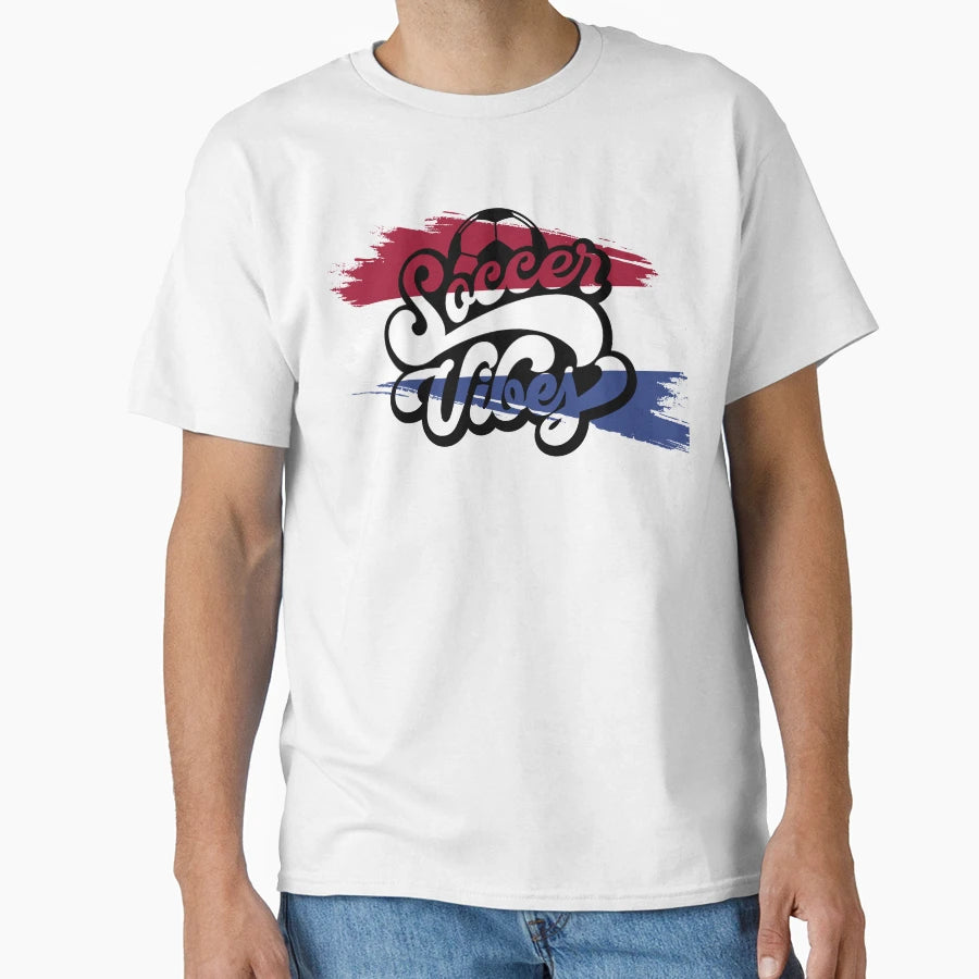 Soccer Vibes Netherlands T-Shirt - Graphic Print Unisex - T-Shirt, Sweatshirt, Hoodie