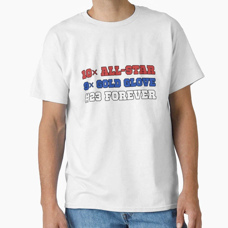 All Star Gold Glove 23 Forever T-Shirt - Trendy Graphic Unisex - T-Shirt, Sweatshirt, Hoodie
