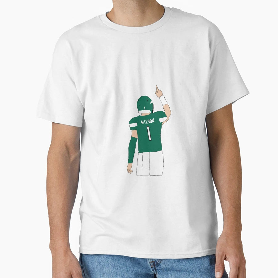 New York Jets Zach Wilson T-Shirt - Custom Art Print for Adults - T-Shirt, Sweatshirt, Hoodie
