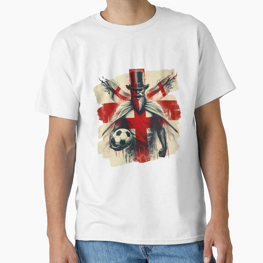 English Football Fan T-Shirt - Fun Novelty Design for Adults - T-Shirt, Sweatshirt, Hoodie