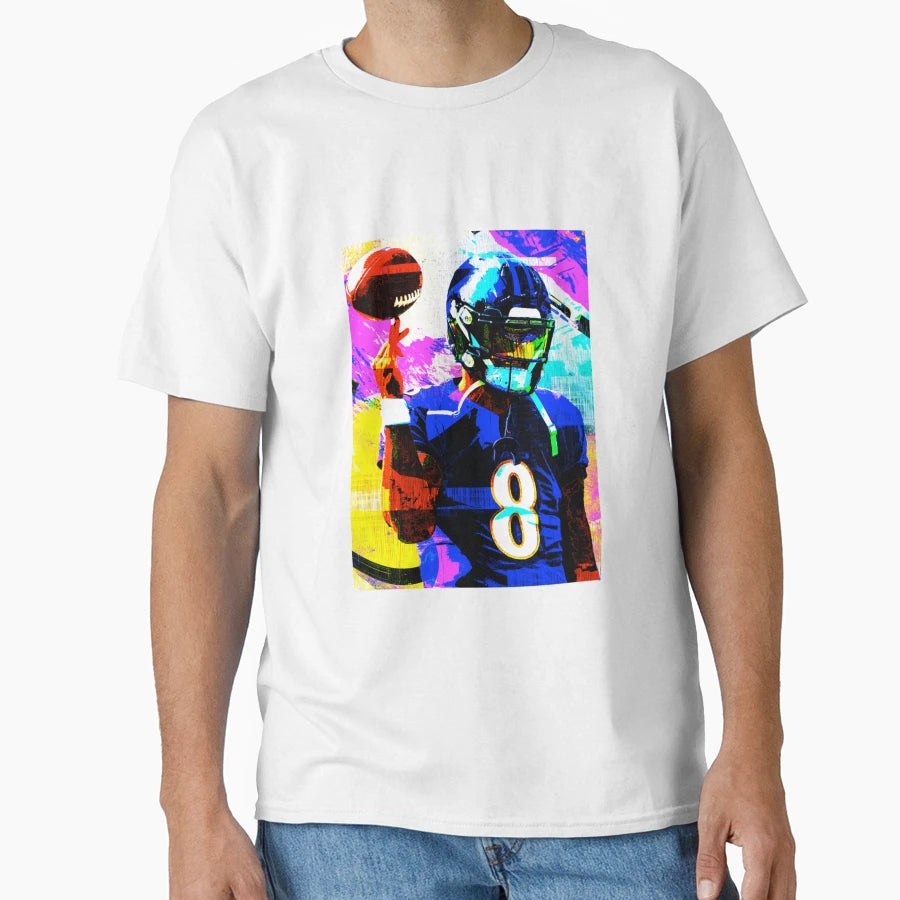 Handdrawn Lamar T-Shirt - Fun Novelty Design Unisex - T-Shirt, Sweatshirt, Hoodie