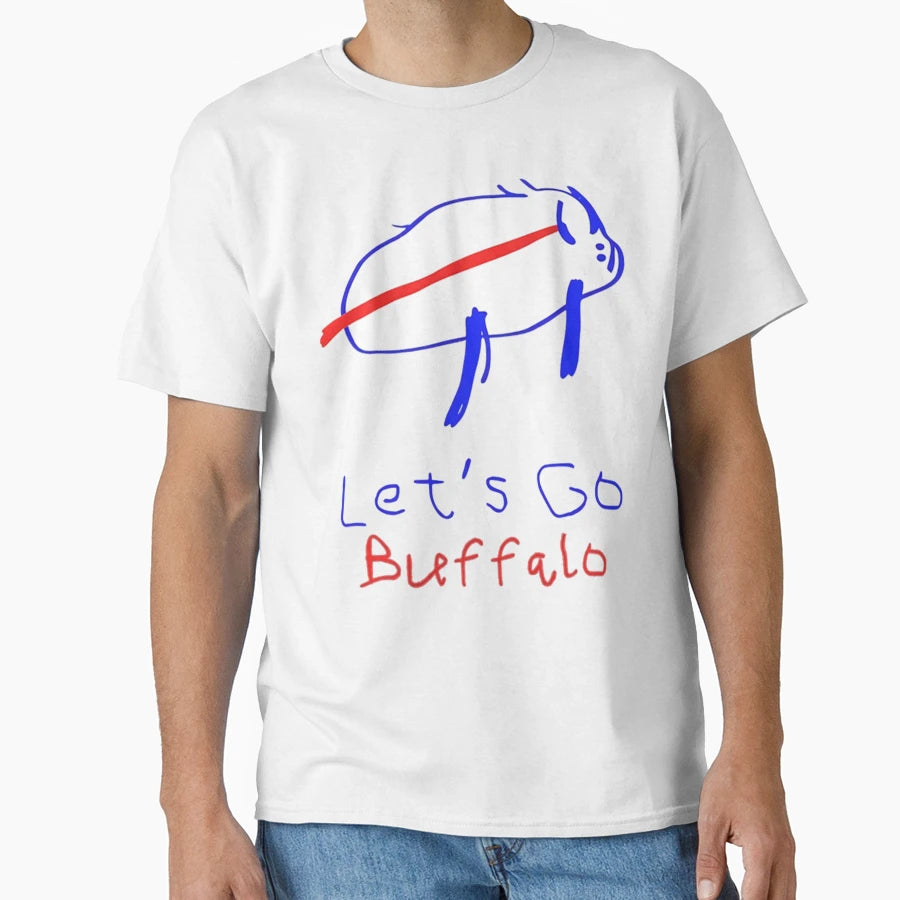 Josh Potato Buffalo T-Shirt - Minimalist Print for Adults - T-Shirt, Sweatshirt, Hoodie